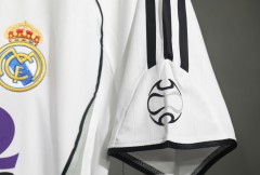 2006/07 Real Madrid Home Retro Jersey Player Version 
