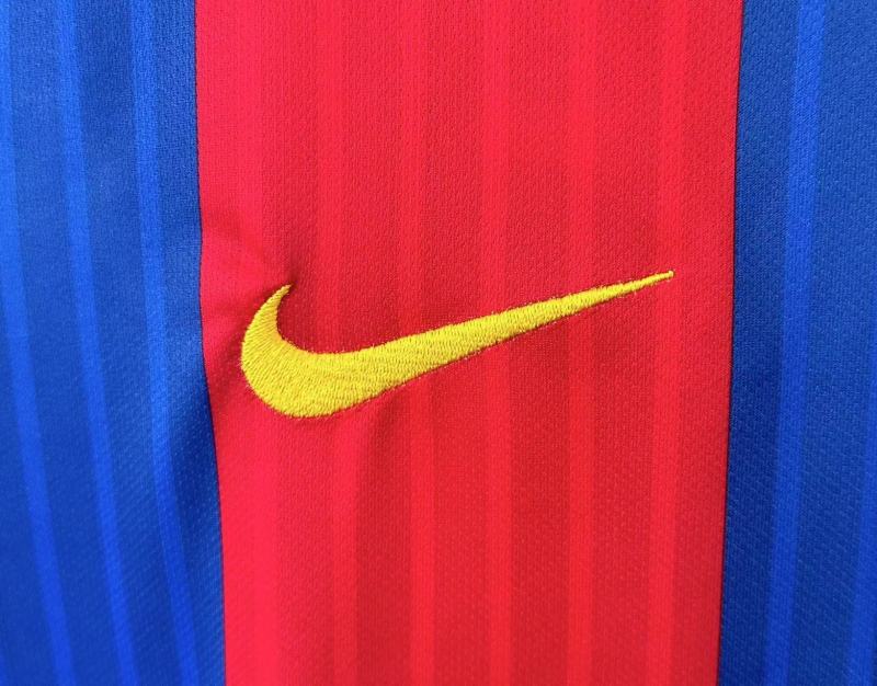 2016/17 Barcelona Home Retro Jersey Long sleeve