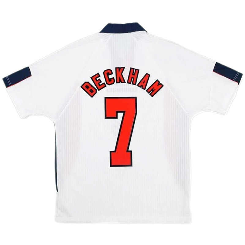 1998 World Cup England Home Retro Jersey