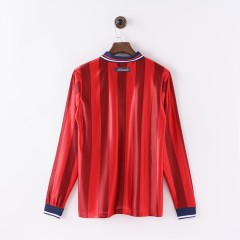 1998 World Cup England Away Long Sleeve Retro Jersey 