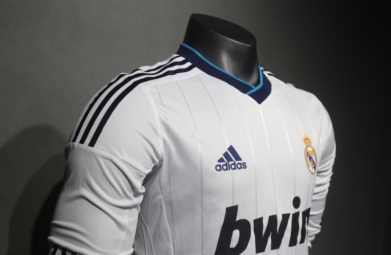 2012/13 Real Madrid Home Retro Jersey Player Version Long Sleeve