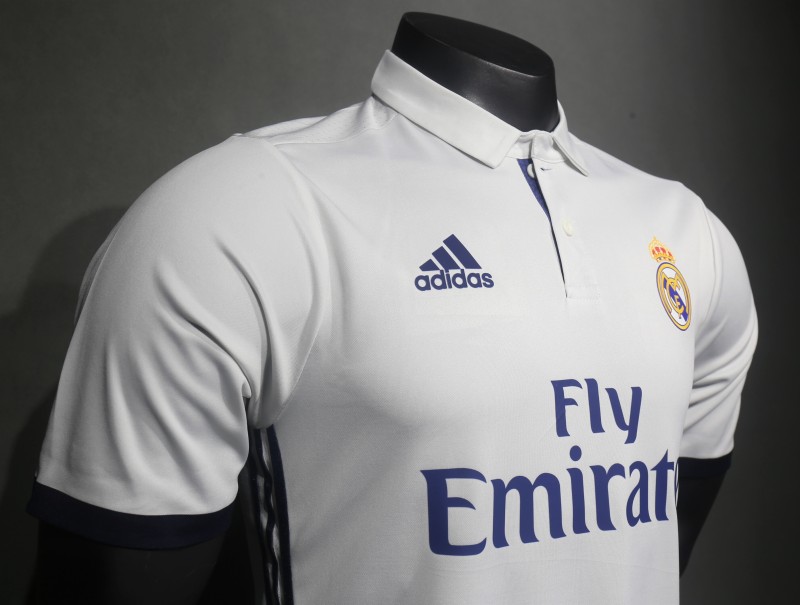 2016/17 Real Madrid Home Retro Jersey Player Version