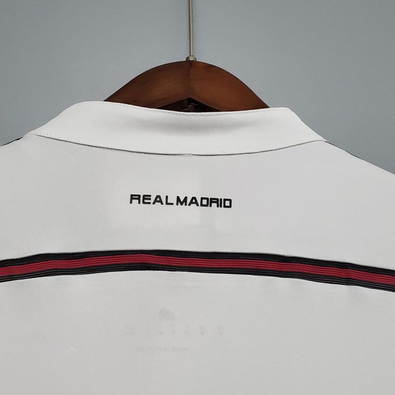 2014/15 Real Madrid Retro Long Sleeve Jersey Home