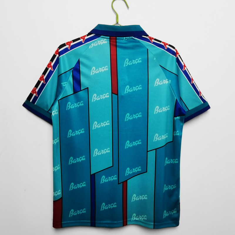 1996/97 Barcelona Away Retro Jersey