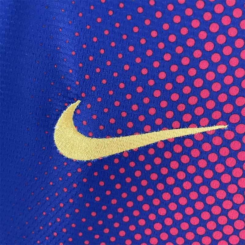 2012/13 Barcelona Long sleeve Retro Jersey Home
