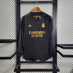 2023/24 Real Madrid Third Away Long Sleeve Jersey