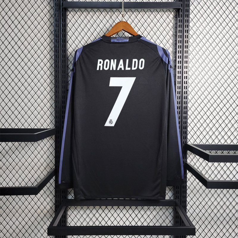 2016/17 Real Madrid Third Away Retro Jersey Long Sleeve