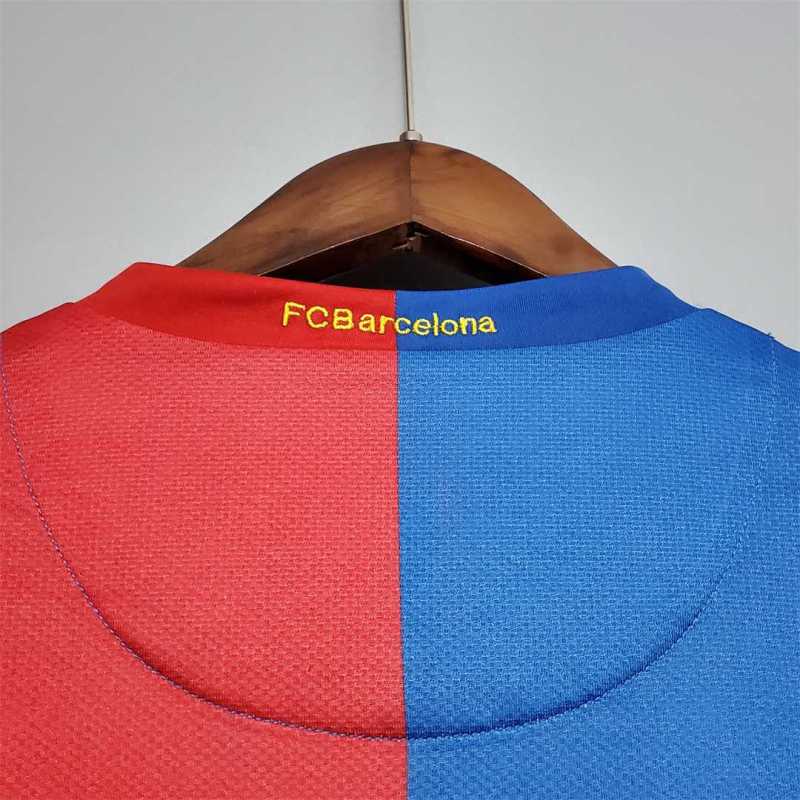 2006/07 Barcelona Home Retro Jersey Long sleeve