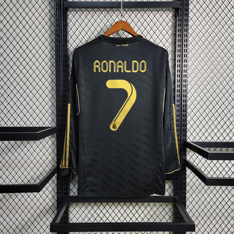 2011/12 Real Madrid Retro Jersey Away Long Sleeve