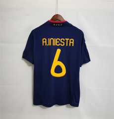 2010 World Cup Spain Away Retro Jersey