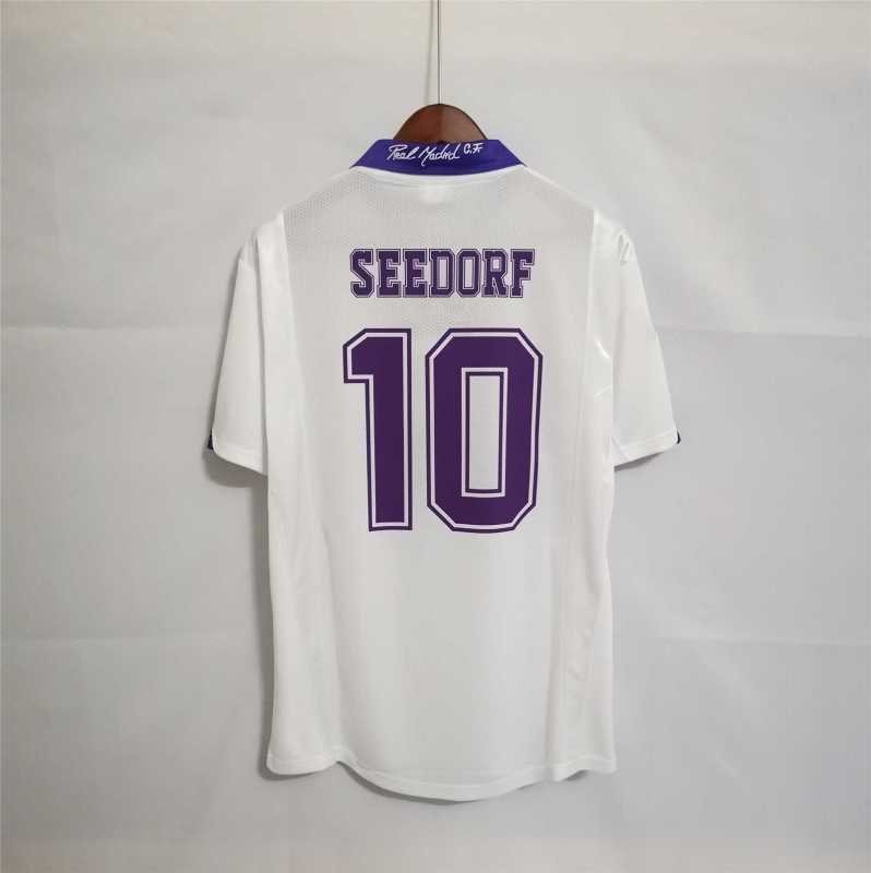 1997/98 Real Madrid Retro Jersey Home