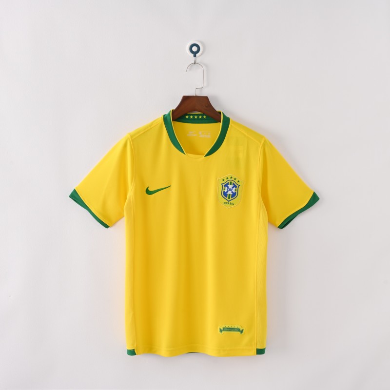 2006 World Cup Brazil Home Retro Jersey