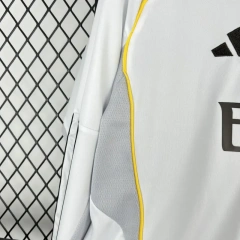 2025/26 Real Madrid Home Long Sleeve Jersey