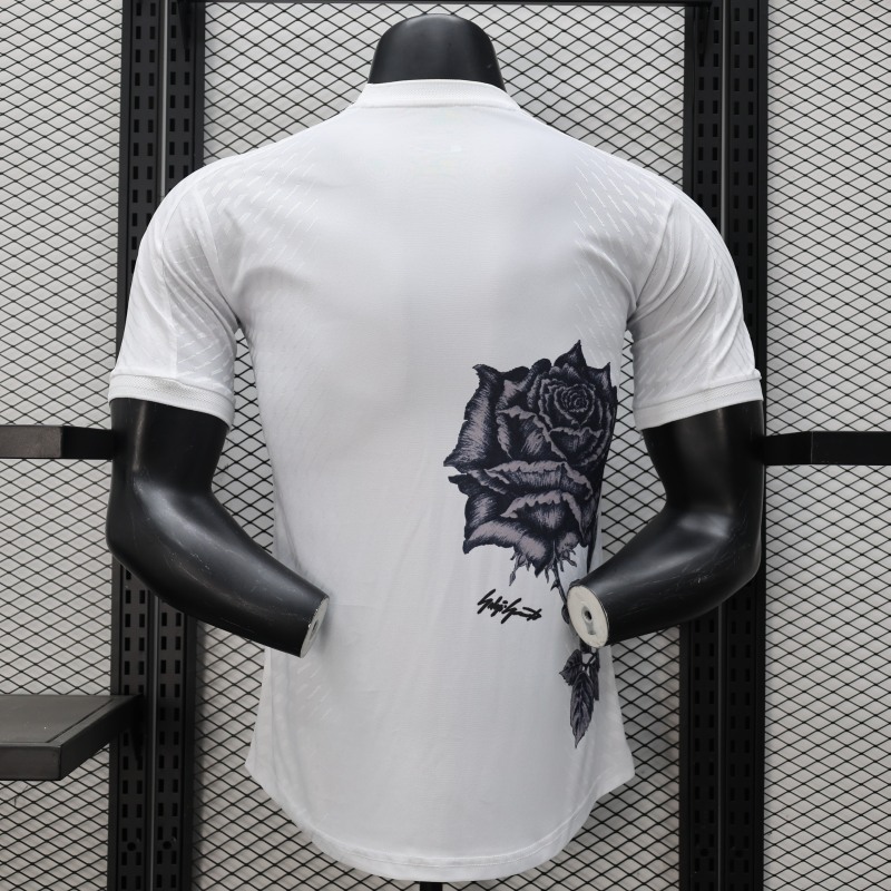 2023/24 Real Madrid Y-3 Fourth Player Version Jersey white Kit