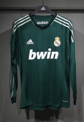 2012/13 Real Madrid Third Away Retro Jersey Player Version Long Sleeve
