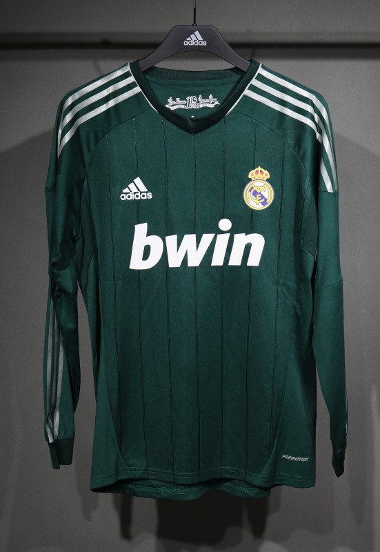 2012/13 Real Madrid Third Away Retro Jersey Player Version Long Sleeve