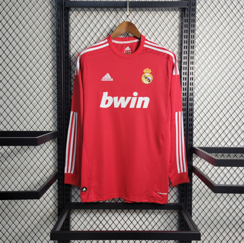 2011/12 Real Madrid Retro Jersey Long Sleeve Third Away
