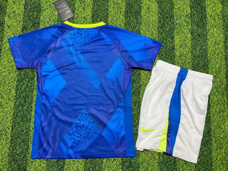 2025/26 Brazil Away Kids Jersey