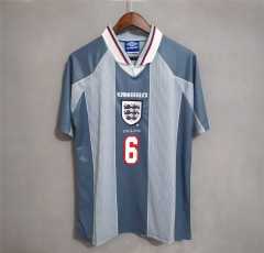 1996 Euro Cup England Retro Soccer Jersey Away Replica