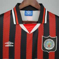 1994/96 Manchester City Retro Jersey Away