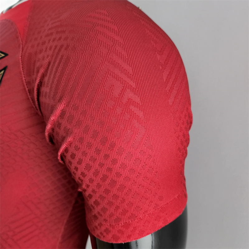 2022 World Cup Portugal Home Retro Jersey Player Version