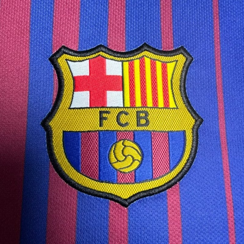 2017/18 Barcelona Home Retro Jersey
