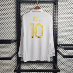 2011/12 Real Madrid Retro Jersey Home Long Sleeve