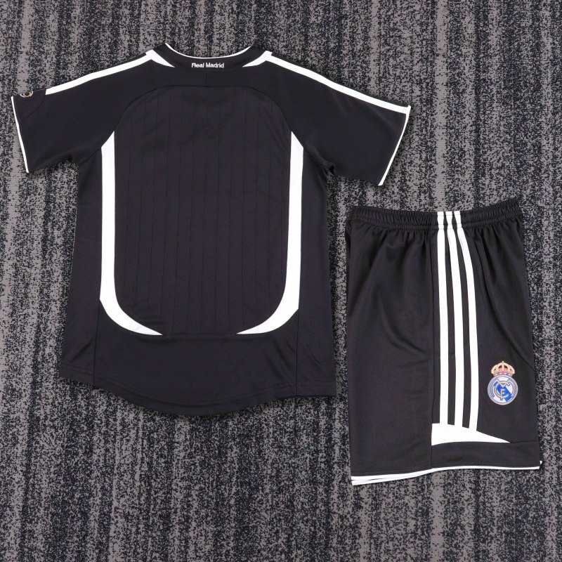 2006/07 Real Madrid Retro Kids Jersey Third Away size:16-28