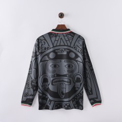 1998 Mexico Long Sleeve Retro Jersey Third Away World Cup