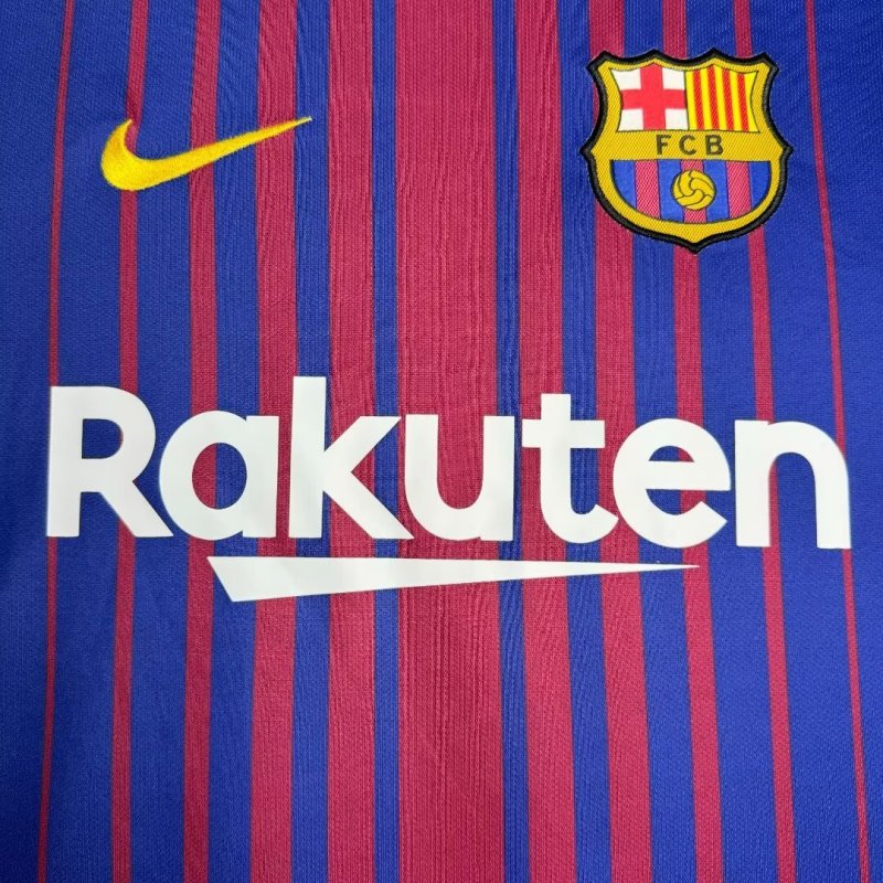 2017/18 Barcelona Home Retro Jersey