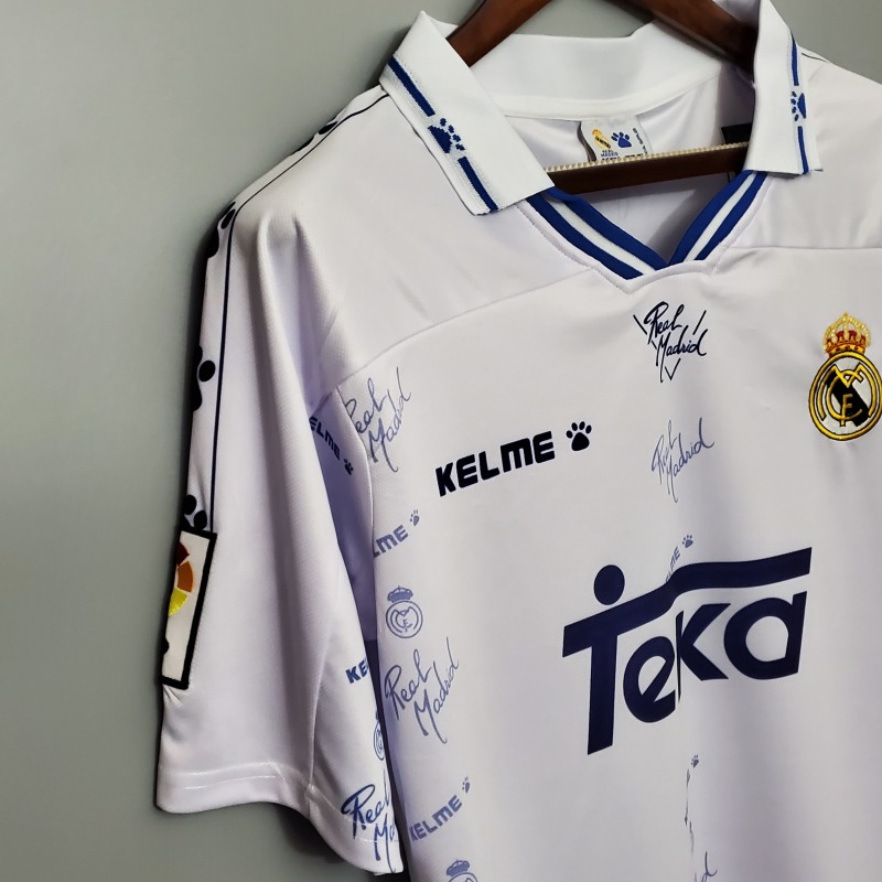1994/96 Real Madrid Retro Jersey Home