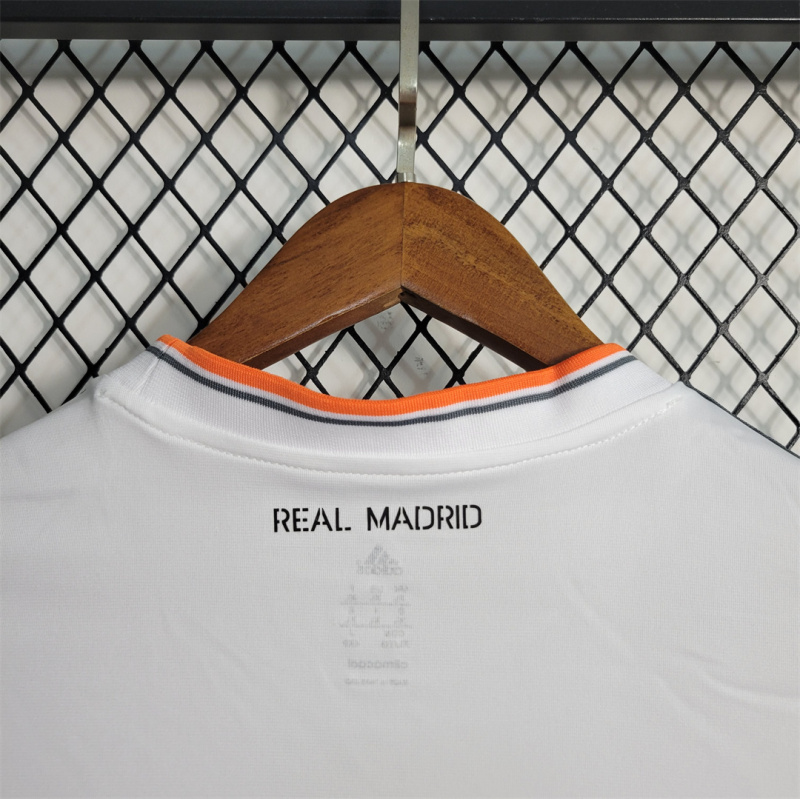 2013/14 Real Madrid Retro Jersey Home Long Sleeve
