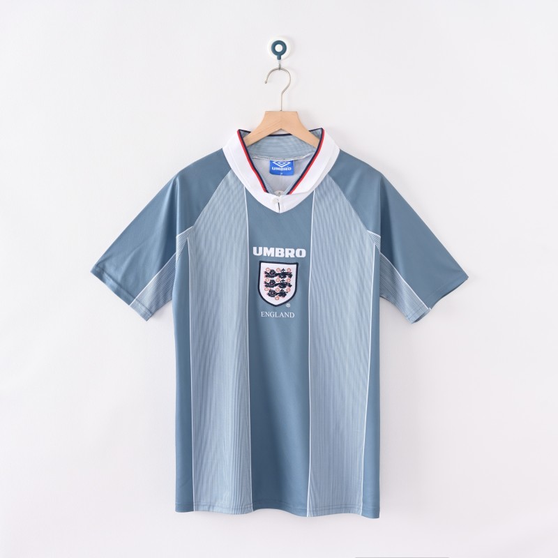 1996 Euro Cup England Retro Soccer Jersey Away Replica