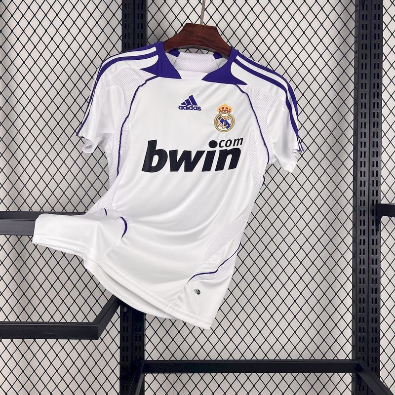2007/08 Real Madrid Home Retro Jersey 