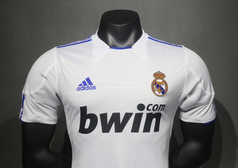 2010/11 Real Madrid Home Retro Jersey Player Version