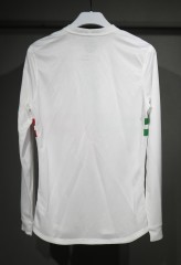 2012 Euro Cup Portugal Away Retro Jersey Player Version Long Sleeve