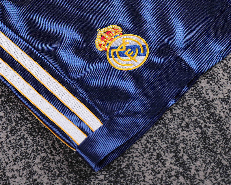 1998-00 Real Madrid Kids Kit Retro Jersey Second away Size: 16-28