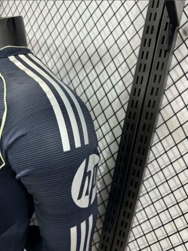2025/26 Real Madrid Away Jersey Long Sleeve Player Version