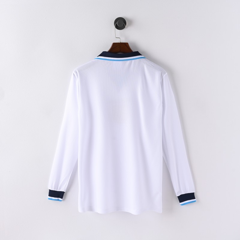 1996 Euro Cup England Home Long Sleeve Retro Jersey Replica