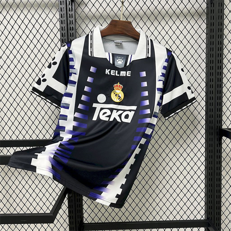 1997-98 Real Madrid Retro Jersey Third away