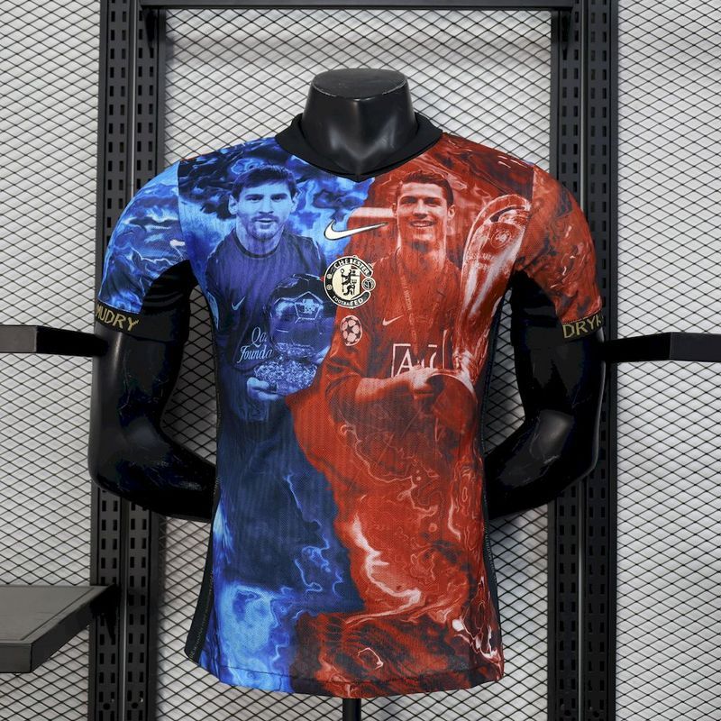 2025/26 Chelsea & Manchester United Special Edition Messi & Ronaldo Jersey Player Version