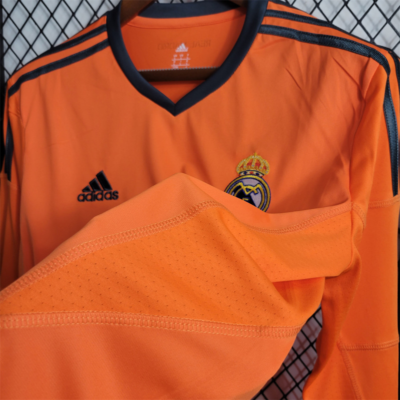 2013/14 Real Madrid Long-sleeved Retro Jersey Third Away