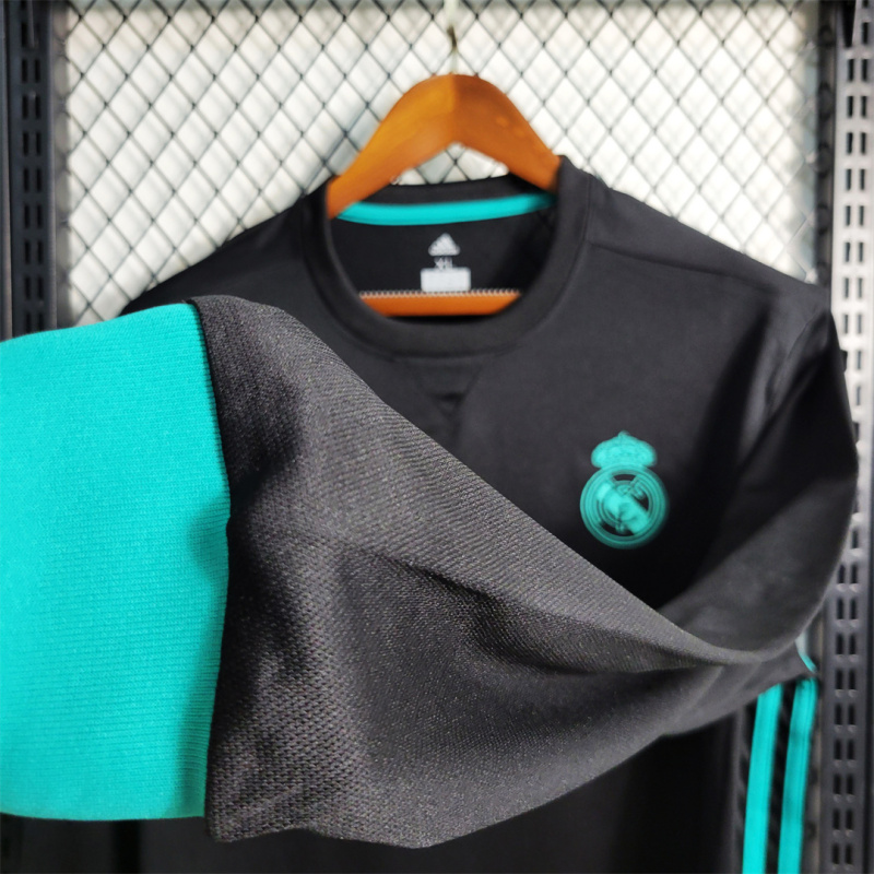 2017/18 Real Madrid Away Retro Jersey Long Sleeve
