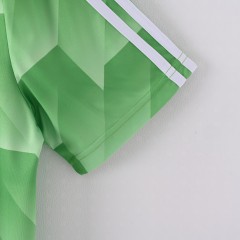 1998 Germany Away Green Retro Jersey  