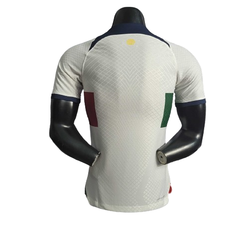 2022 World Cup Portugal Away Retro Jersey Player Version