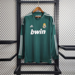 2012/13 Real Madrid Retro Long Sleeve Jersey Third Away