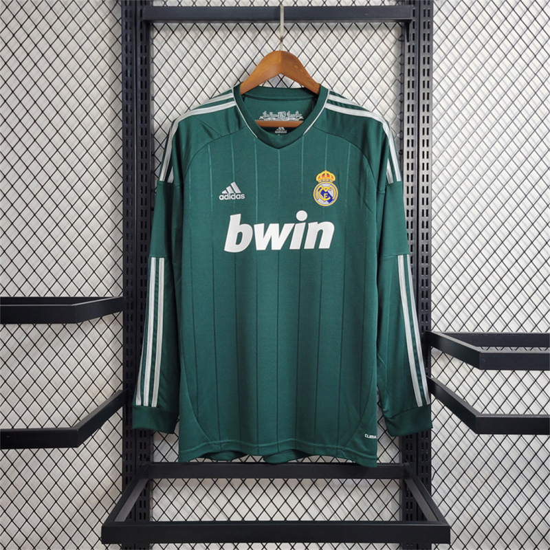 2012/13 Real Madrid Retro Long Sleeve Jersey Third Away