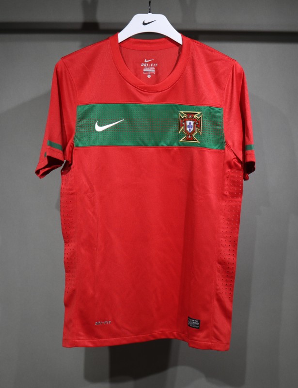 2010 World Cup Portugal Home Retro Jersey Player Version
