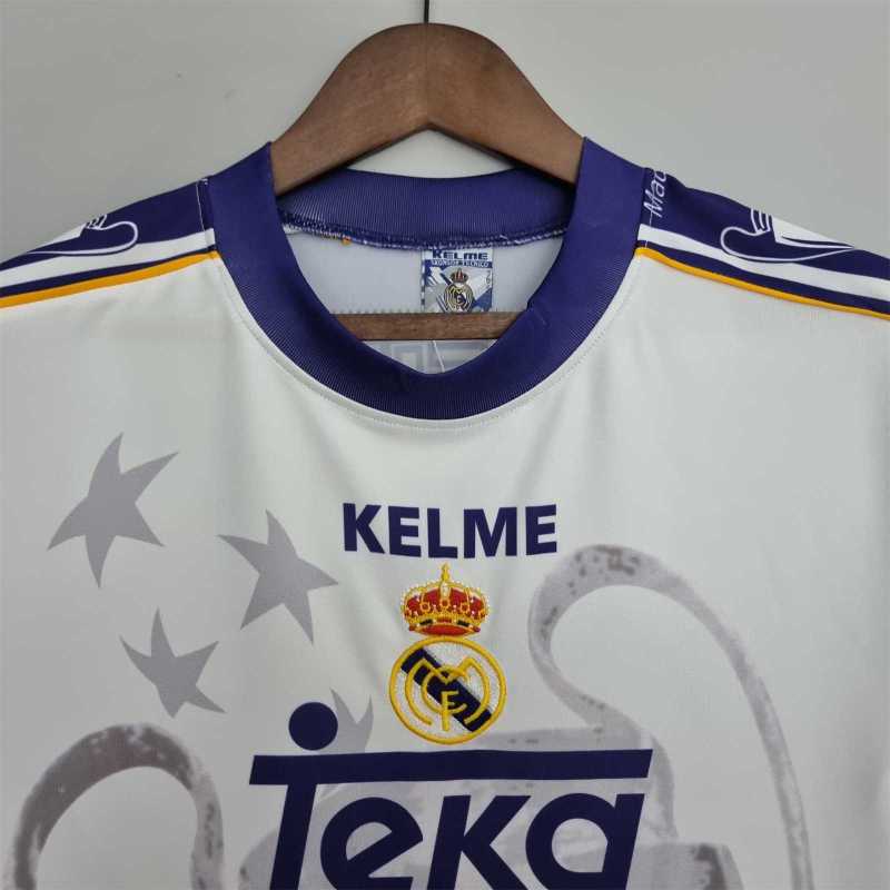 1997/98 Real Madrid Retro Jersey UCL Commemorate