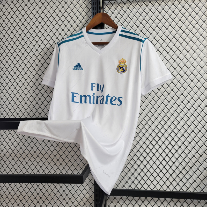 2017/18 Real Madrid Retro Jersey Home